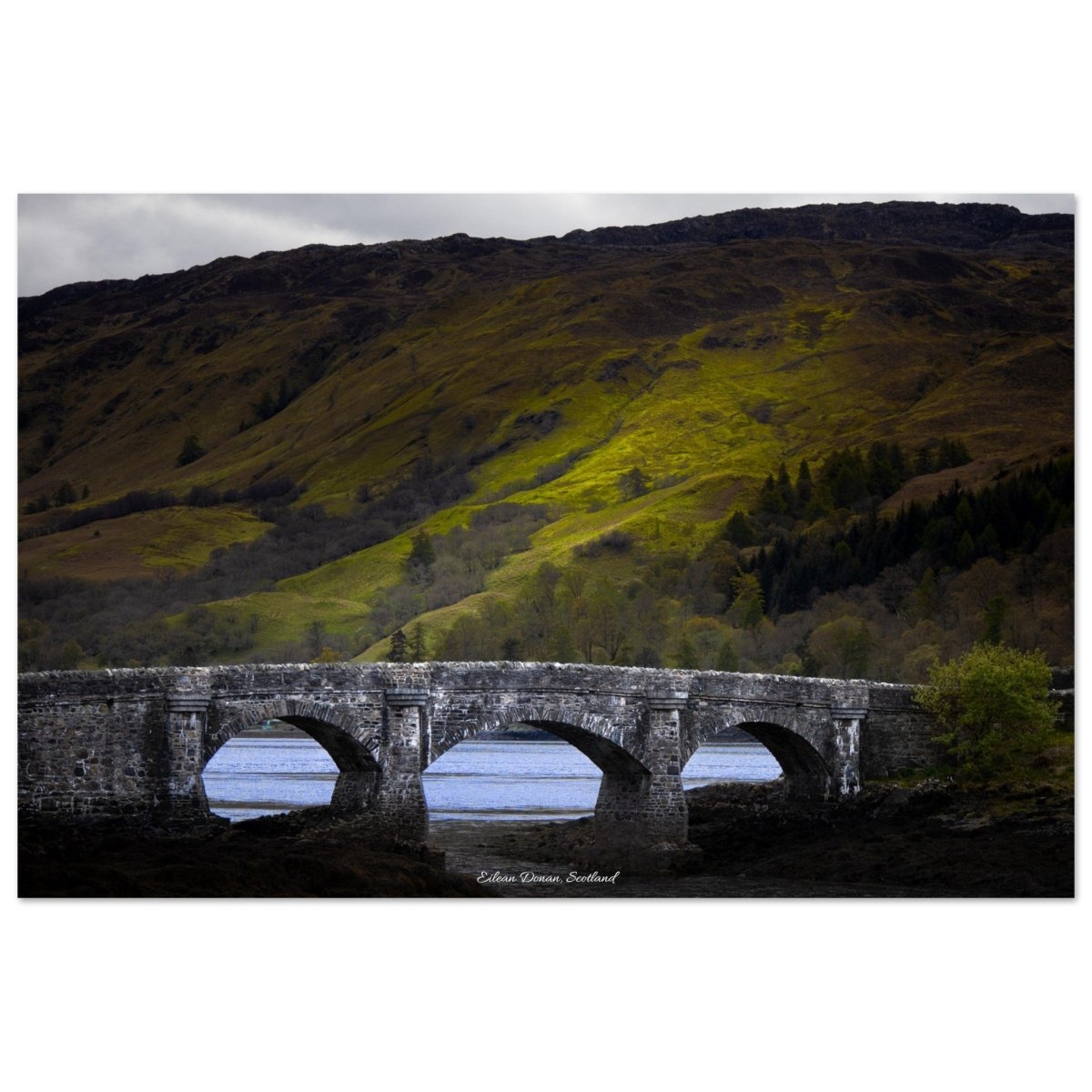 20x30 cm / 8x12″ Bridge of Eilean Donan by Picture This