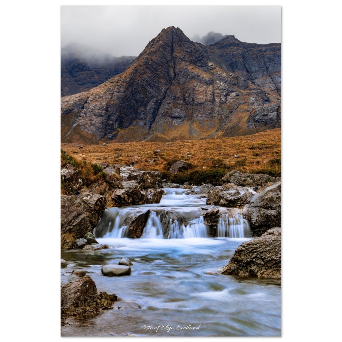 20x30 cm / 8x12″ Fairy Pools, Isle of Skye by Picture This