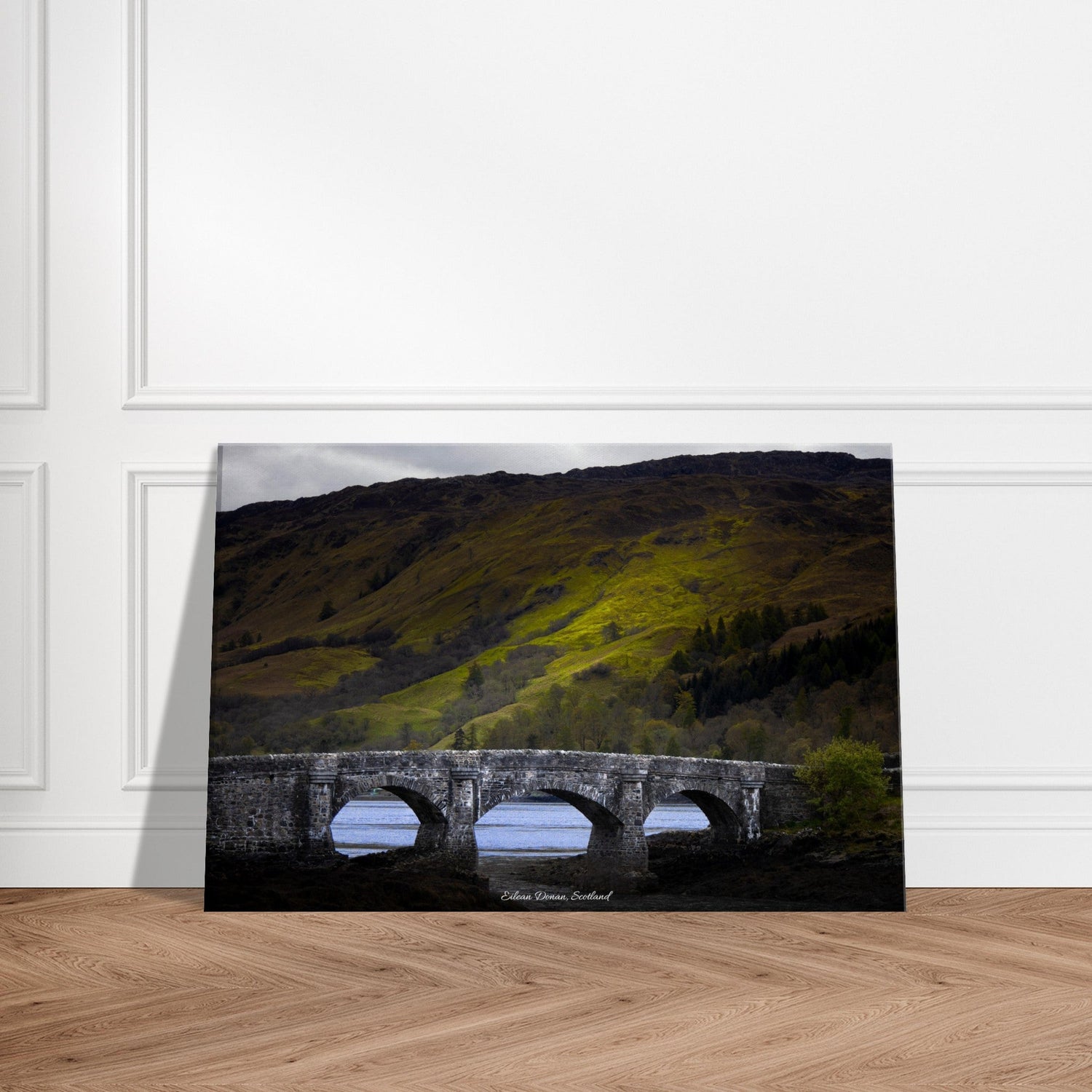 30x45 cm / 12x18″ Canvas Bridge of Eilean Donan by Picture This
