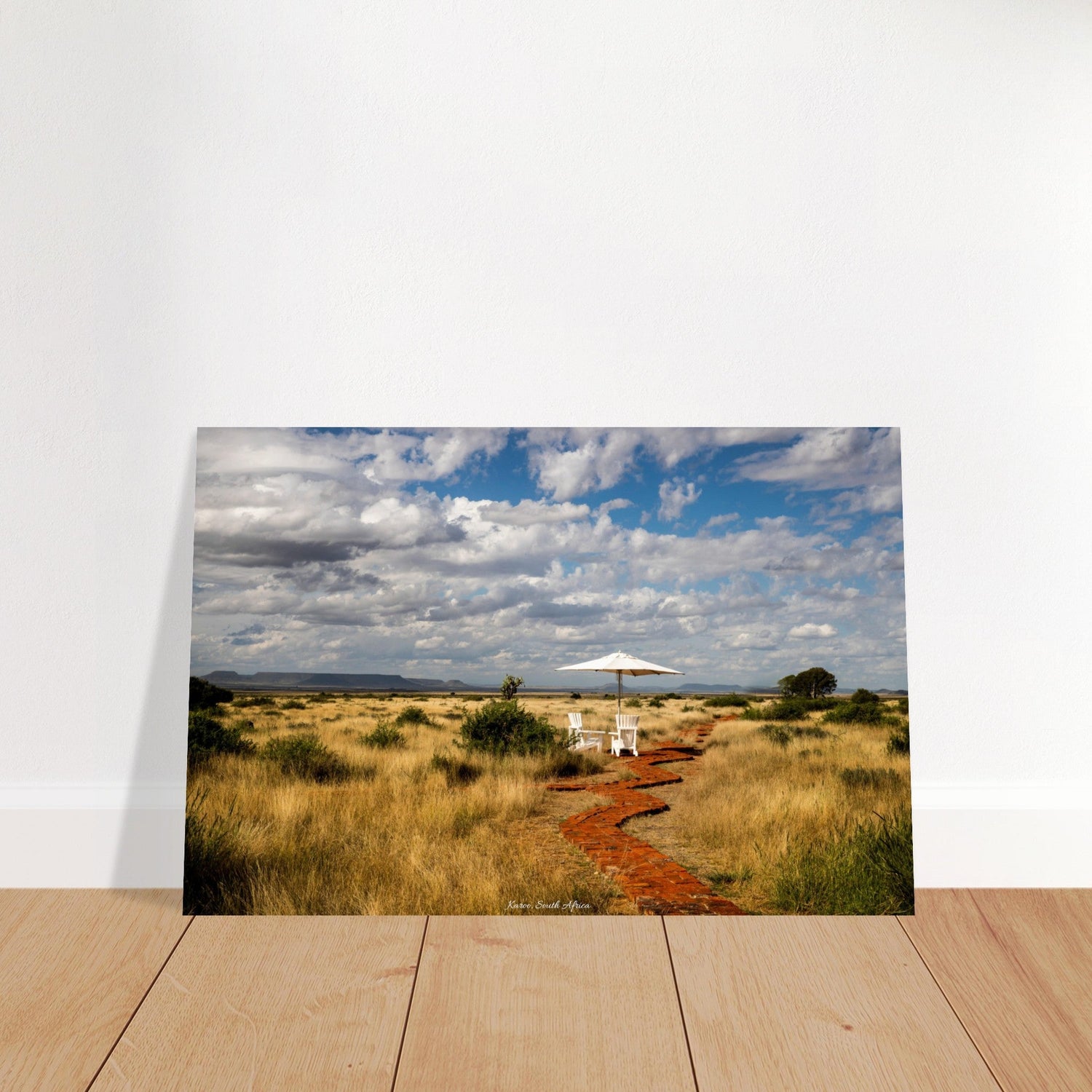 30x45 cm / 12x18″ Premium Matte Paper Poster South Africa's serene Karoo by Picture This