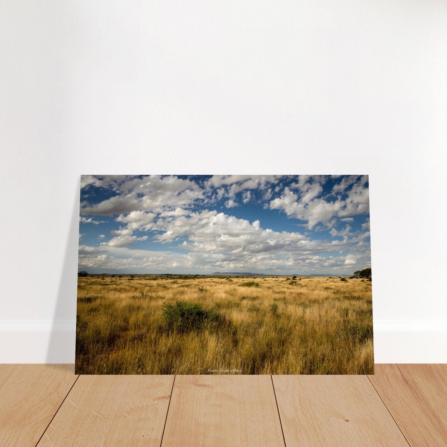 30x45 cm / 12x18″ Premium Matte Paper Poster Yellow Karoo of South Africa by Picture This