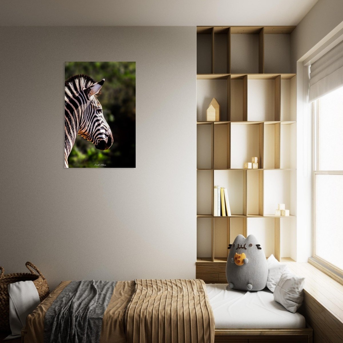 30x45 cm / 12x18″ Stunning Zebra by Picture This