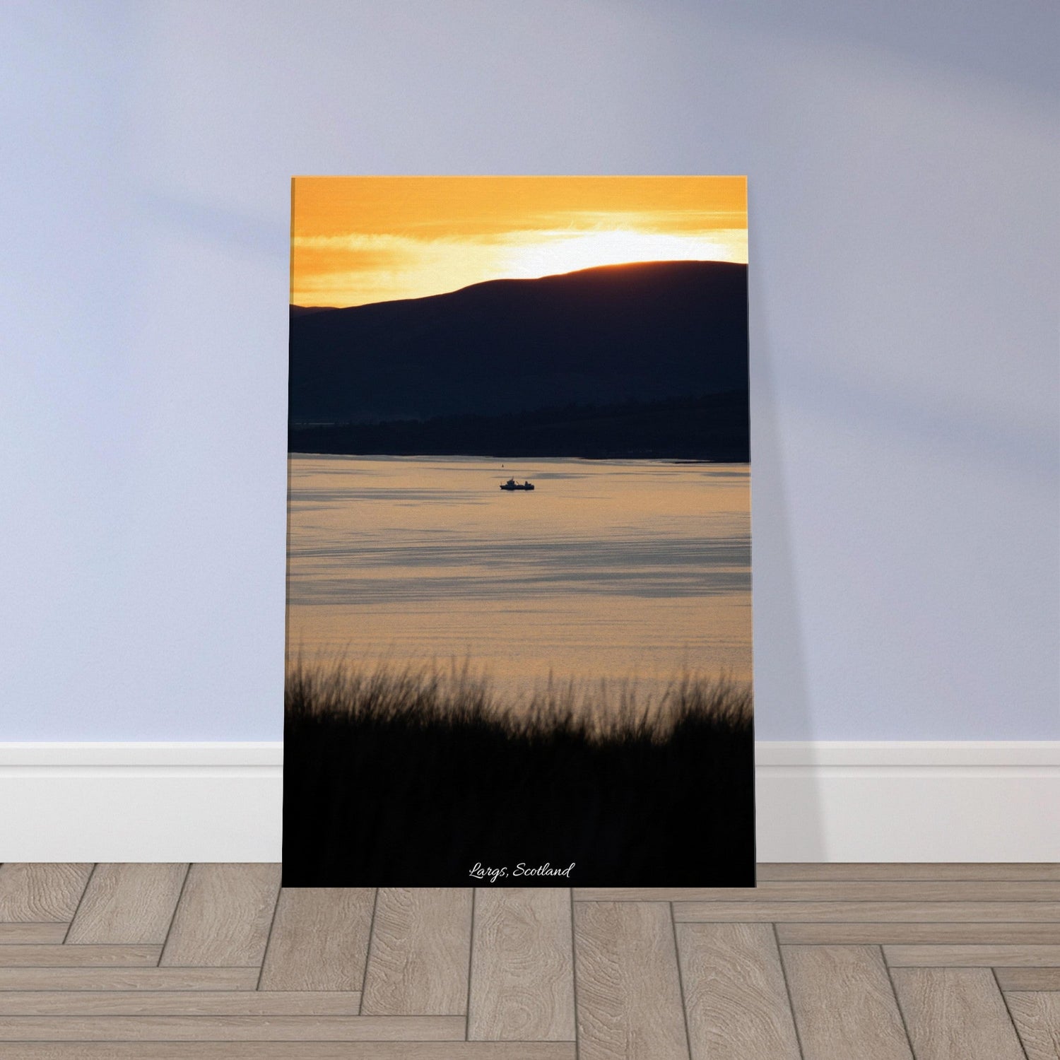 40x60 cm / 16x24″ Canvas Scottish Sunset by Picture This