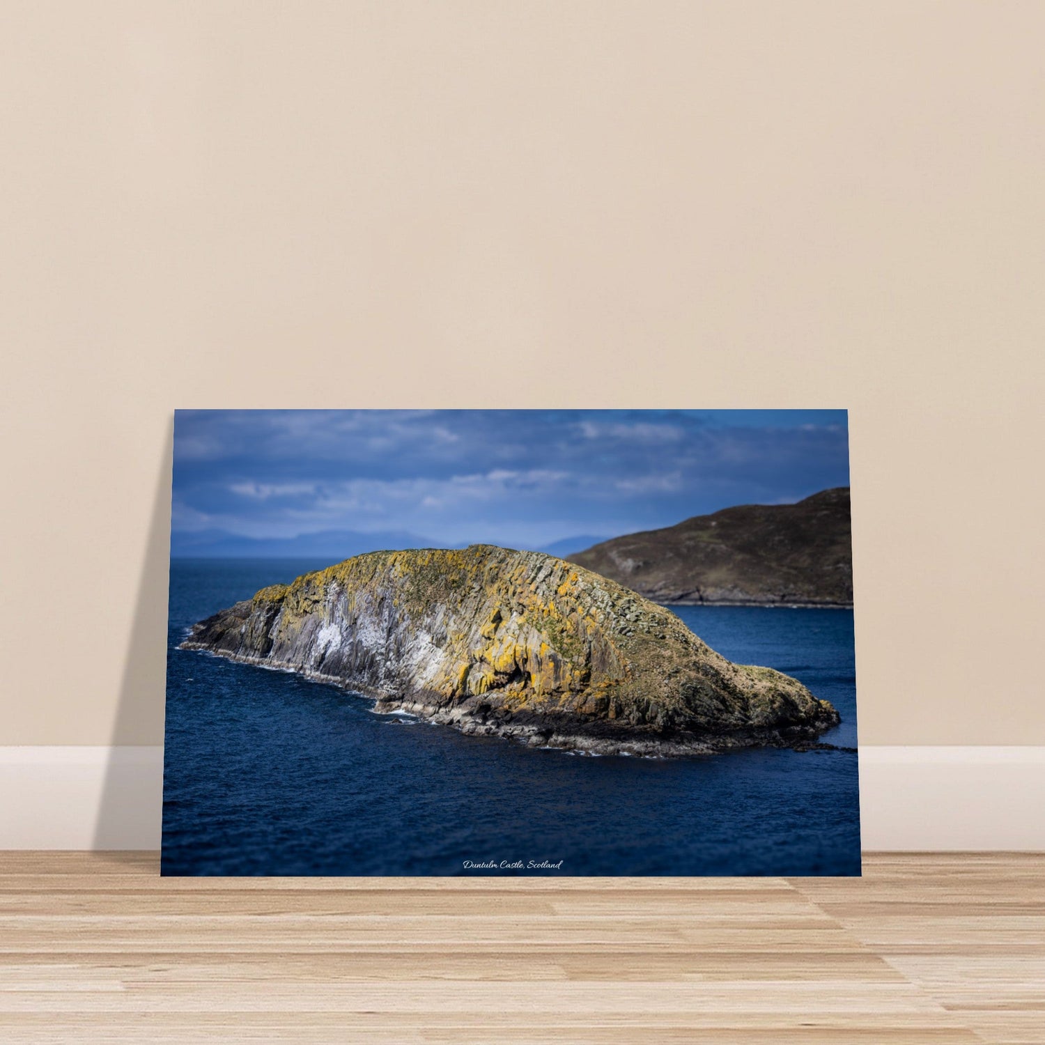 40x60 cm / 16x24″ Premium Matte Paper Poster Rock of Duntulm Castle by Picture This