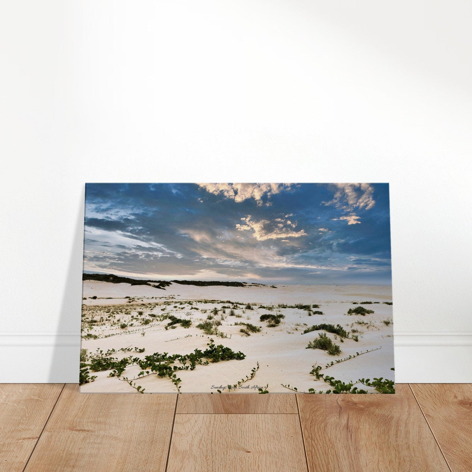 50x75 cm / 20x30″ Canvas White sand of Sundays River by Picture This