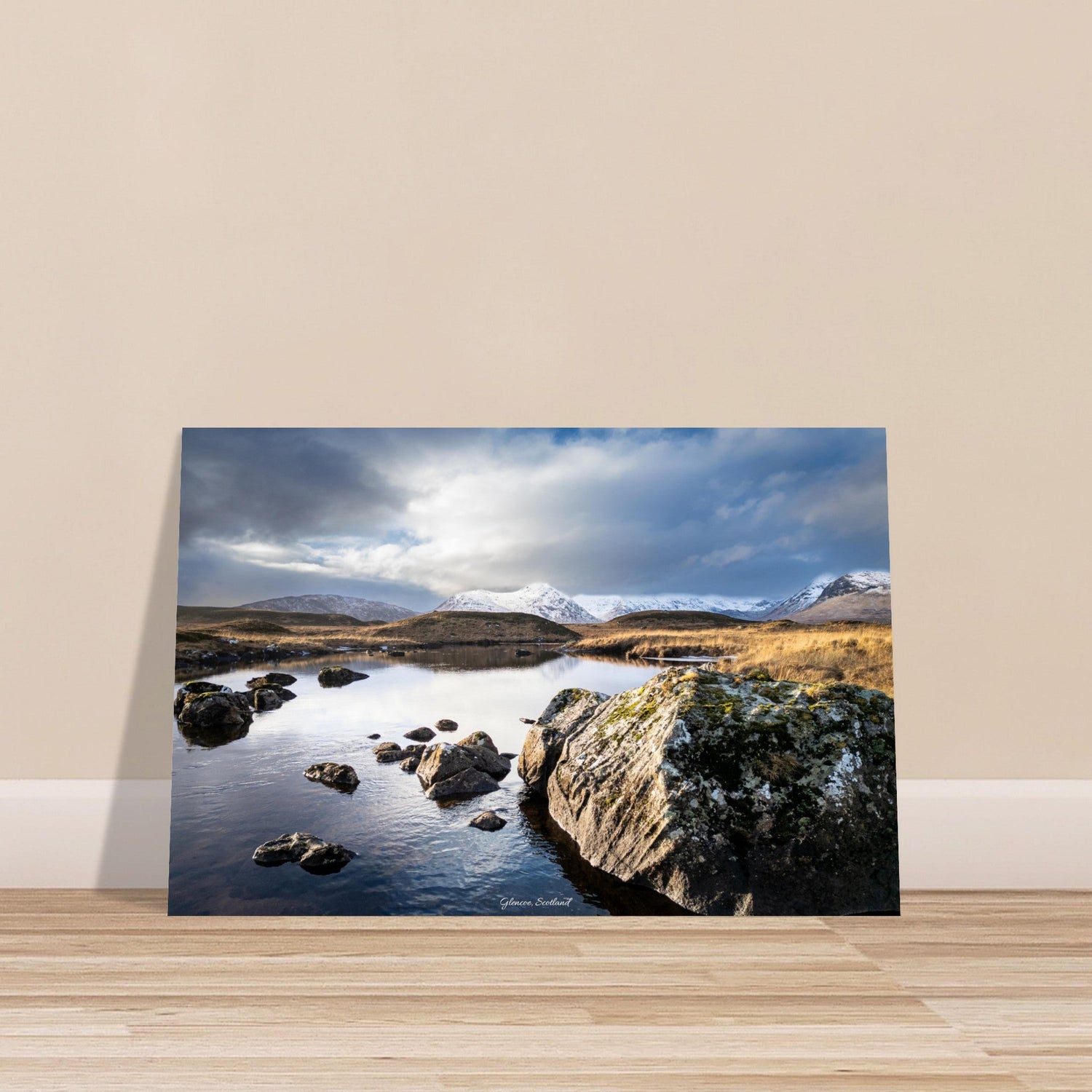 60x90 cm / 24x36″ Premium Matte Paper Poster Stob Ghabhar in the evening by Picture This